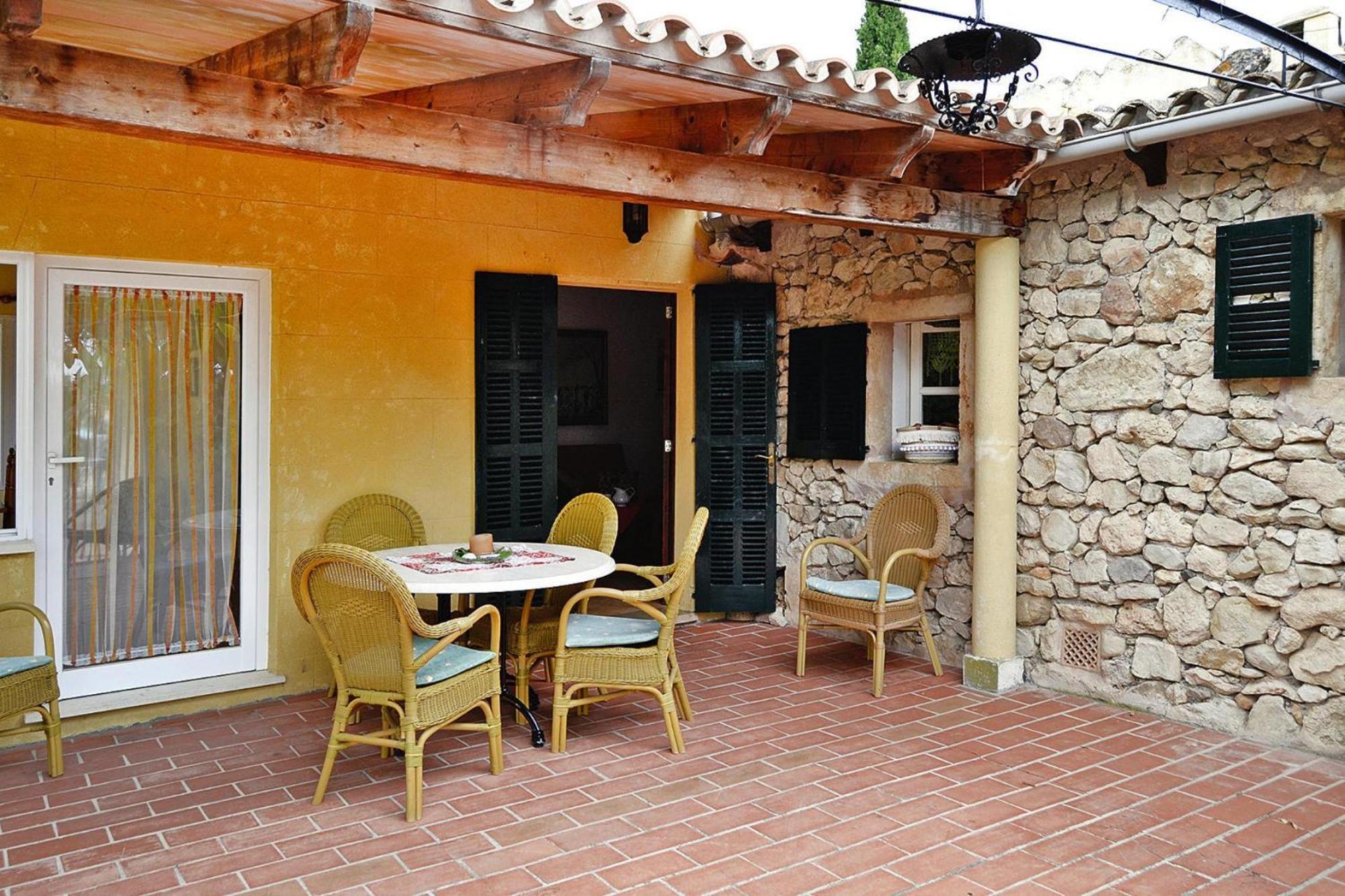 Holiday Home In Santa Margalida With Terrace Bagian luar foto